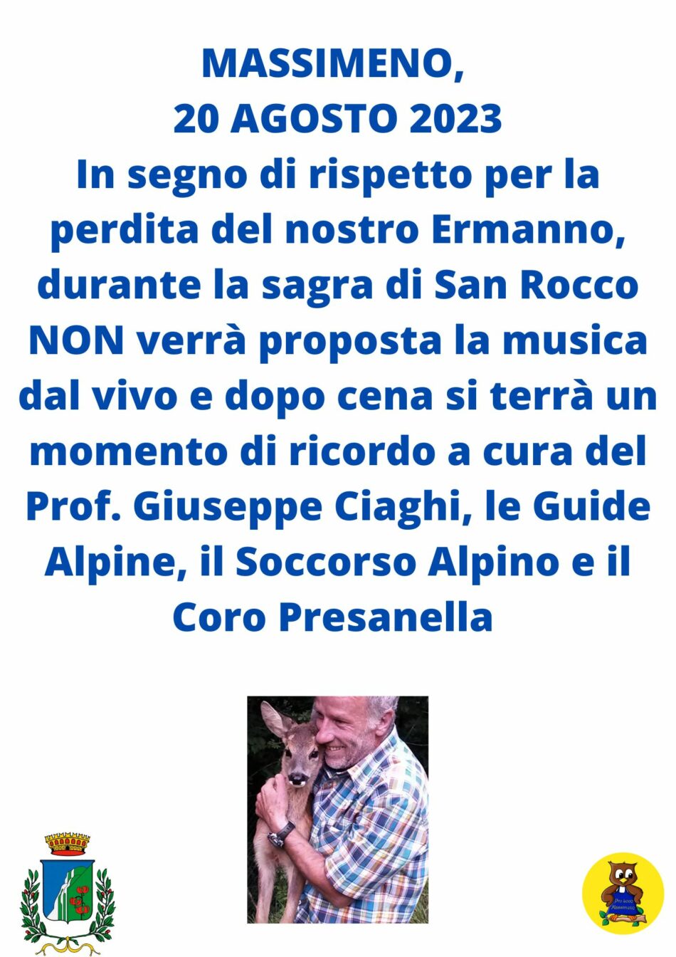 Massimeno, 20 agosto 2023