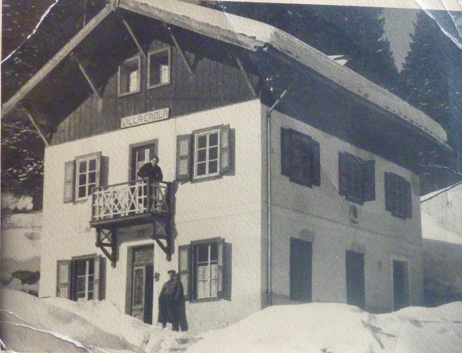 La Montanara a Madonna di Campiglio prima del 1956
