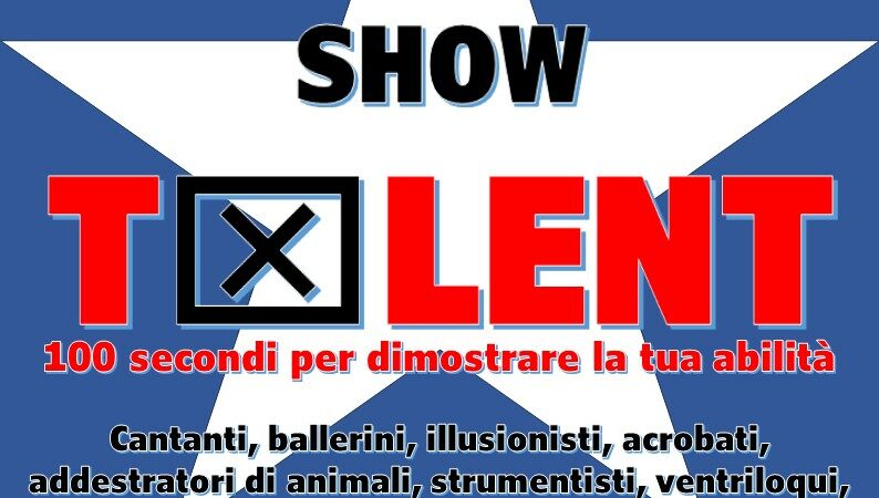 L’Estate è Pinzolo – Martedì 29 agosto ore 21.15 Pinzolo Show Talent Mettiti in gioco al Paladolomiti