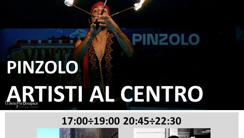 L’Estate è Pinzolo – Venerdì 1 settembre dalle 17 ARTISTI AL CENTRO