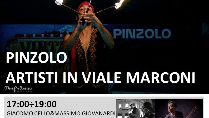 L’Estate è Pinzolo Venerdì 25 agosto dalle 17 – ARTISTI in VIALE MARCONI
