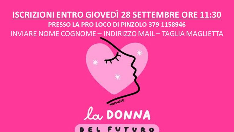Domenica 8 ottobre “La Donna del futuro’