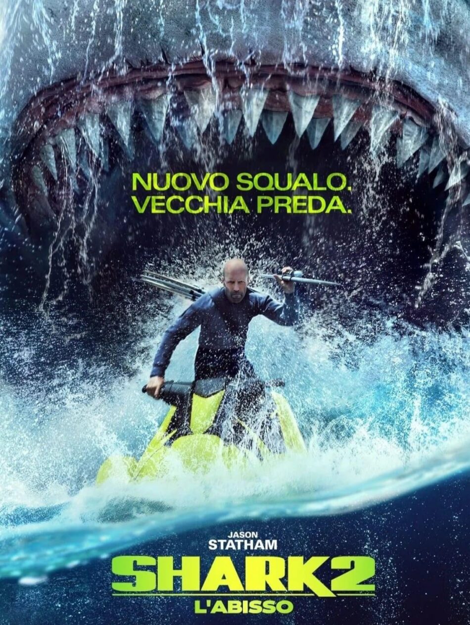 Torna il grande cinema a Pinzolo: Oggi 6 settembre ore 21 – “Shark 2 L’abisso” Al Pala Dolomiti