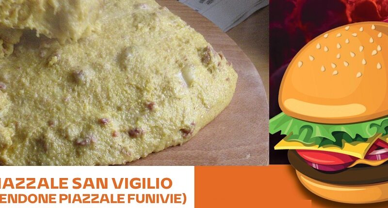 Stasera 8 settembre Polenta carbonera e Hamburger – Non solo “Rendena Food Festival” questa sera al Capannone delle Giovenche