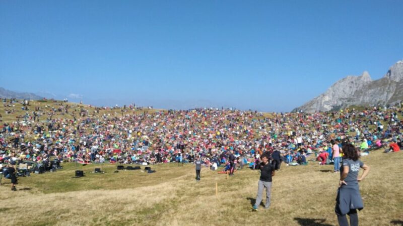 Quasi 10.000 persone per i concerti della Banda Osiris e di Carmen Consoli ai piedi delle Dolomiti di Brenta