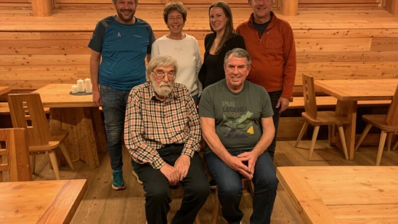 Dan Hourihan a Pinzolo, culla del Soccorso alpino