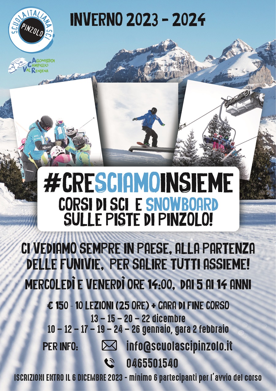 Corso di avviamento Scuola Italiana Sci Pinzolo