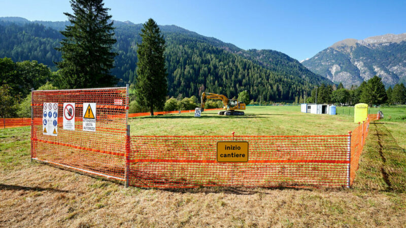 Variante di Pinzolo: consegnato il cantiere dell’opera