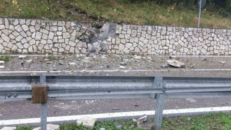 Allerta meteo terminata, chiusa la provinciale del Lisano tra Porte di Rendena e Tione