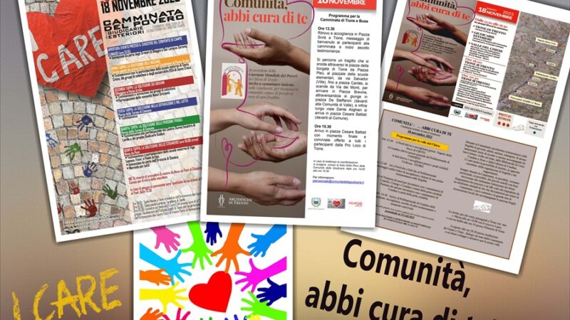 Giudicarie “Comunità, abbi cura di te” Camminate e Testimonianze