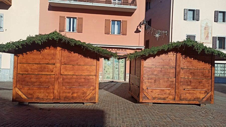 Pinzolo – Le casette di Natale si rifanno il look
