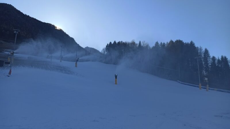 L’inverno è arrivato anche a Bolbeno