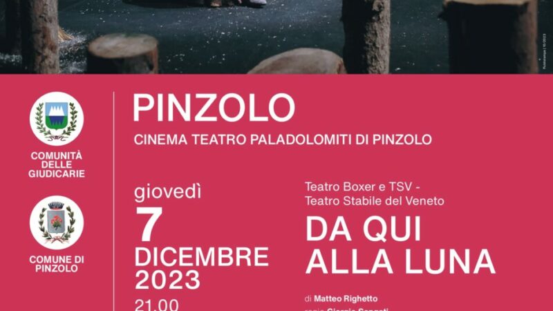 Paladolomiti Giovedì 7 dicembre ore 21 – “Da qui alla luna” spettacolo con Andrea Pennacchi