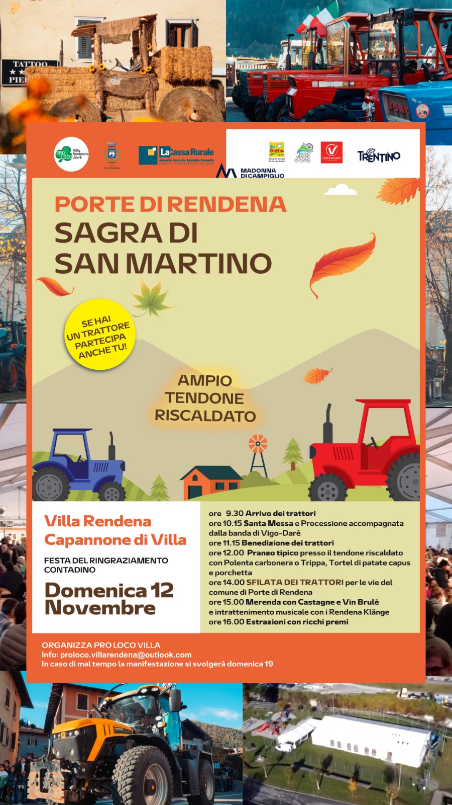 Porte di Rendena 12 novembre: Sagra di San Martino