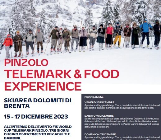 Pinzolo 15-17 dicembre: Telemark & Food Experience