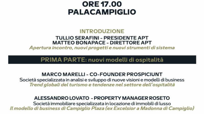 Incontro “Visti da lontano. Visti da vicino” – Madonna di Campiglio, venerdì 17 novembre ore 17.00