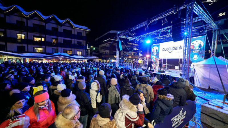 STRADEEJAY, UNA NOTTE DA BALLARE  A MADONNA DI CAMPIGLIO