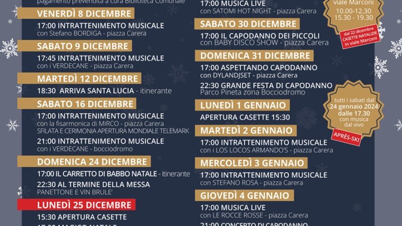 “L’inverno è Pinzolo”