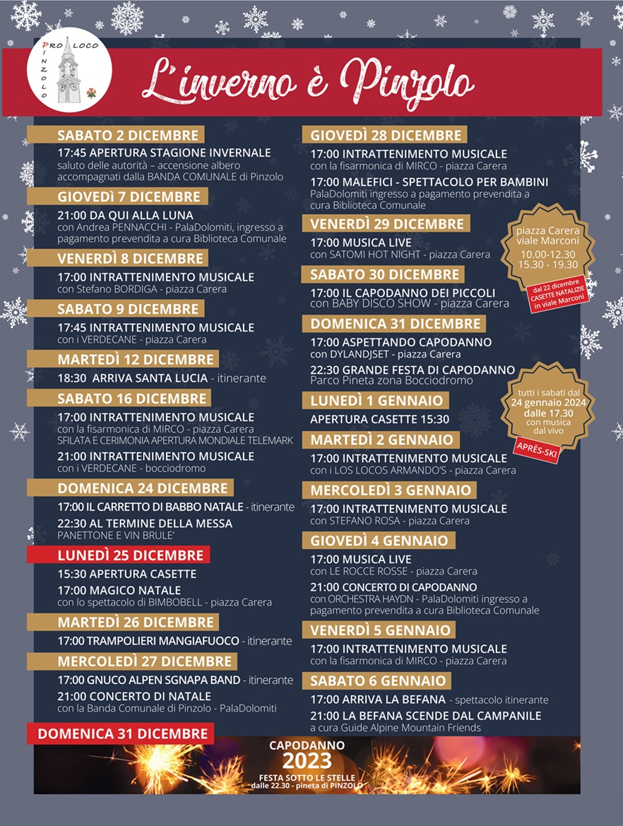 “L’inverno è Pinzolo”