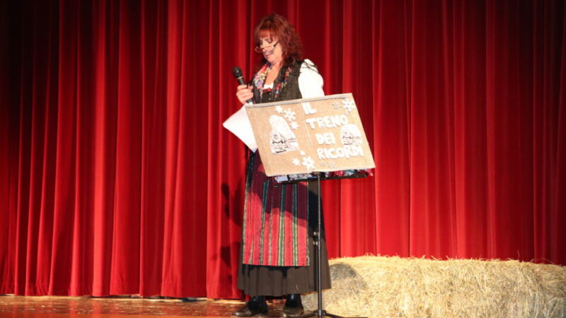 IL TRENO DEI RICORDI spettacolo della Scuola Primaria di Spiazzo messo in scena il 22 dicembre