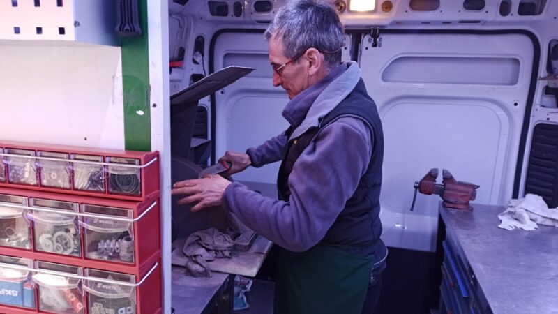 Virgilio Beltrami, l’ultimo arrotino della Val Rendena