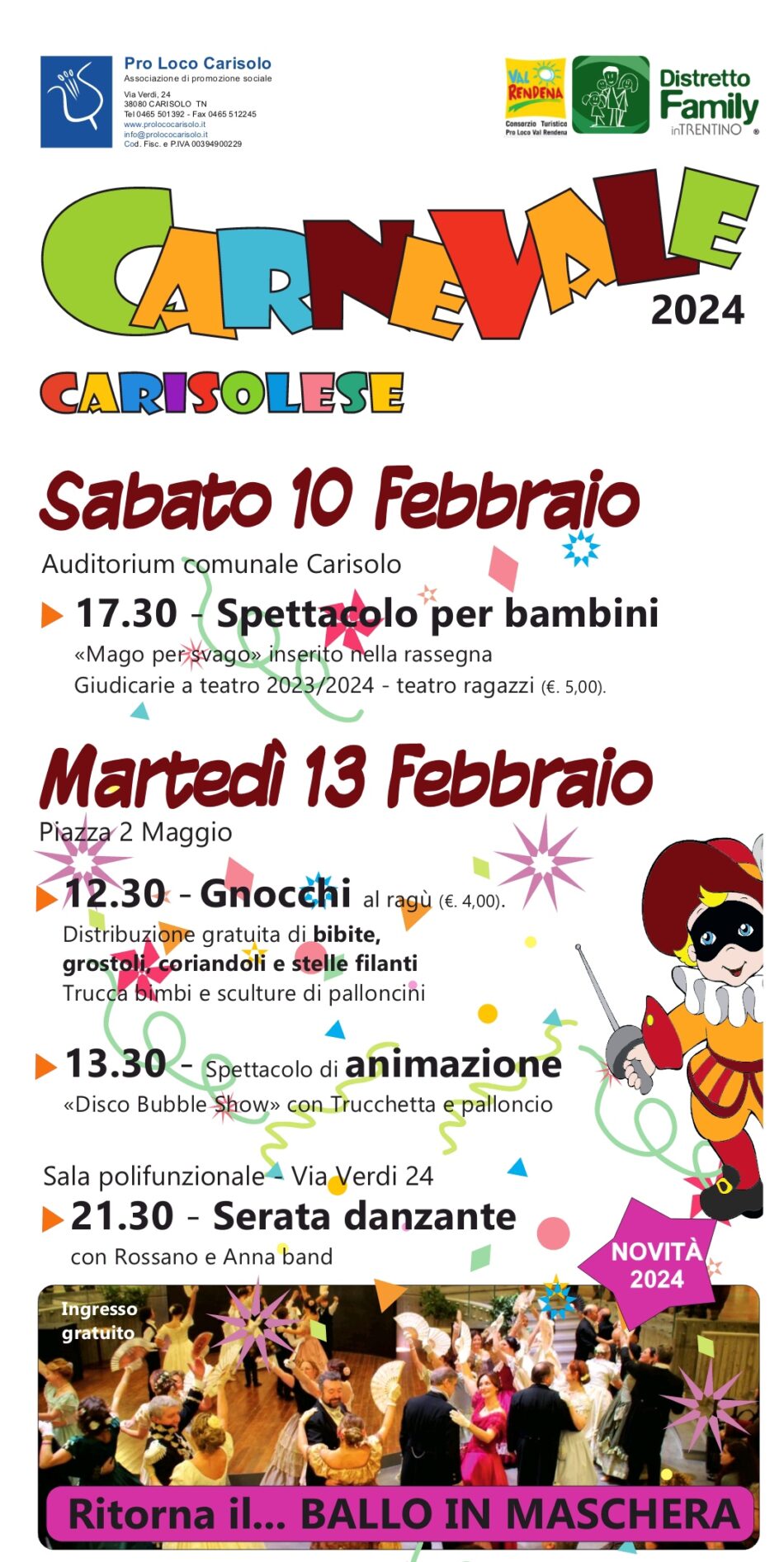 Carnevale Carisolese 2024