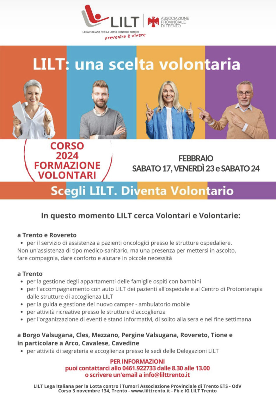 LILT: una scelta volontaria