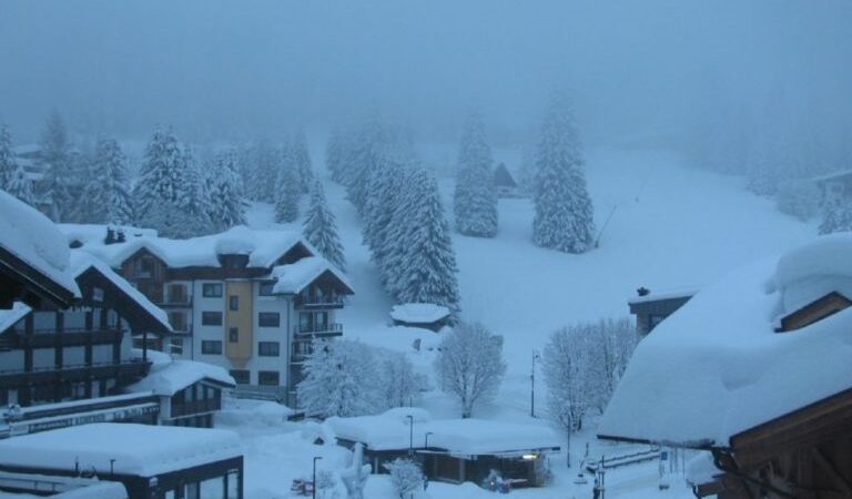 Skiarea Campiglio: dal pomeriggio di venerdì 5 gennaio in arrivo più di mezzo metro di neve