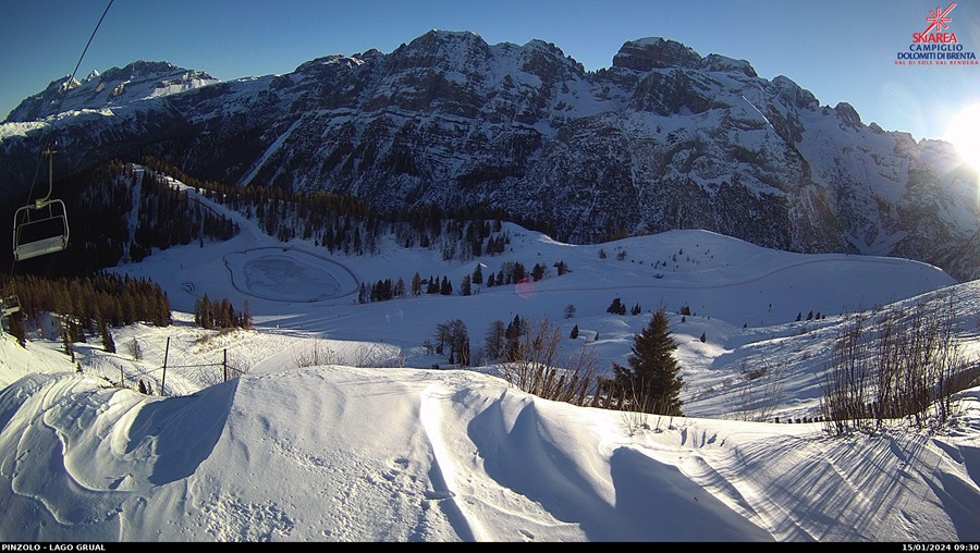 Pinzolo 15 gennaio 2024 - Conca di Grual