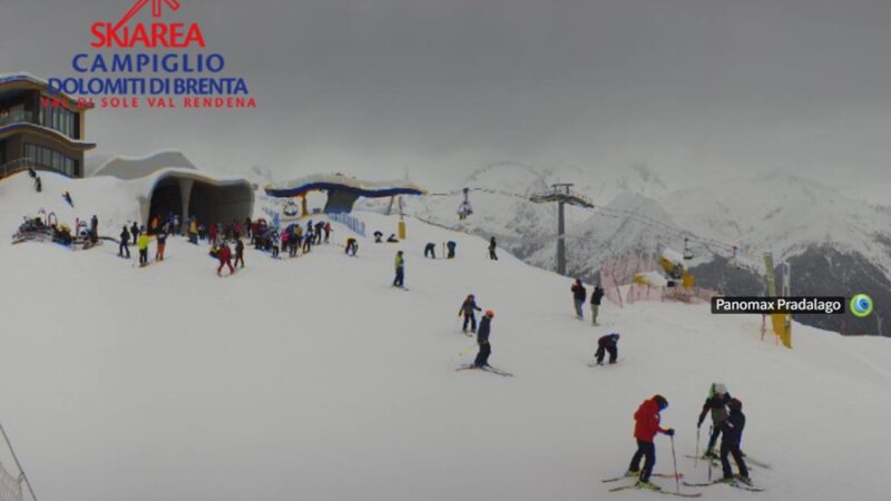 Skiarea Campiglio: quasi 50 cm di neve fresca in cima al Doss del Sabion