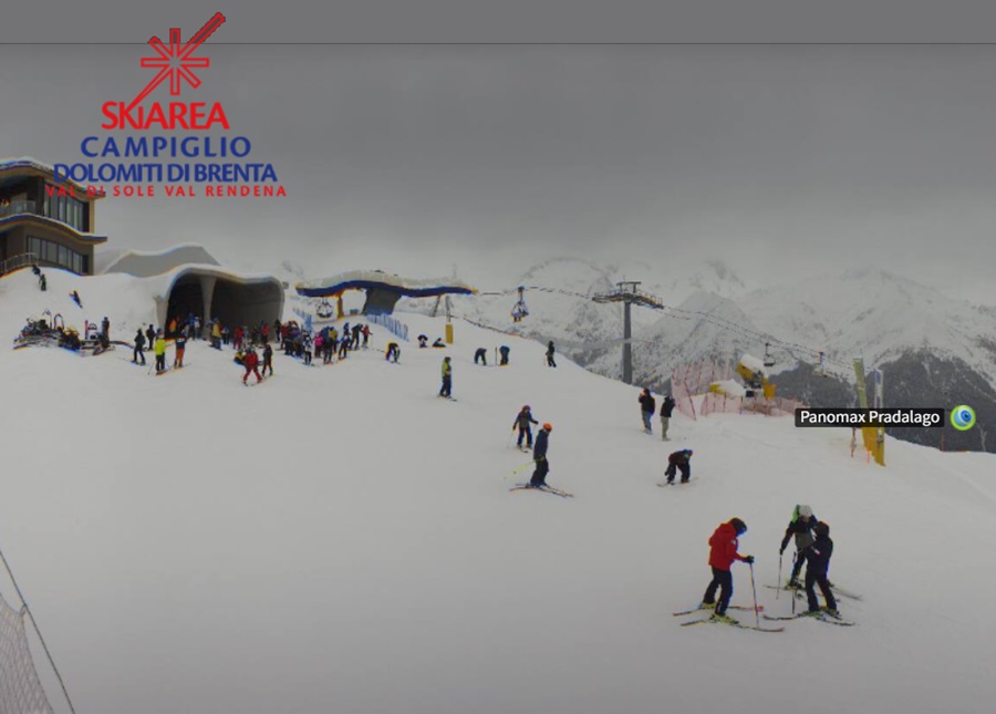 Skiarea Campiglio: quasi 50 cm di neve fresca in cima al Doss del Sabion