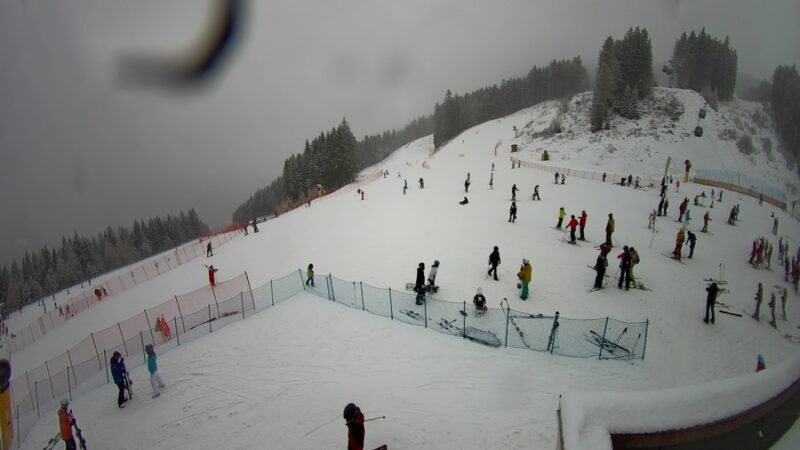 Skiarea Campiglio: nevicata in corso, dal pomeriggio in intensificazione