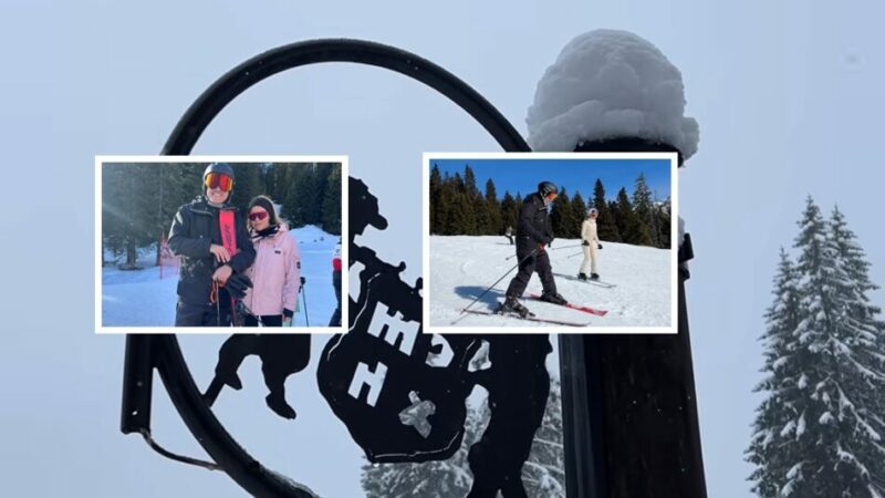 Skiarea Campiglio: San Valentino sulla neve per Christian Vieri e Costanza Caracciolo