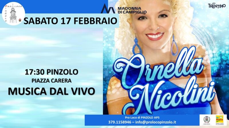 Sabato 17 febbraio dalle ore 17.30 – Musica dal vivo in piazza Carera