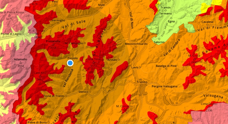 Tantissima neve in quota: pericolo valanghe forte (grado 4) su tutta la zona Pinzolo/Campiglio