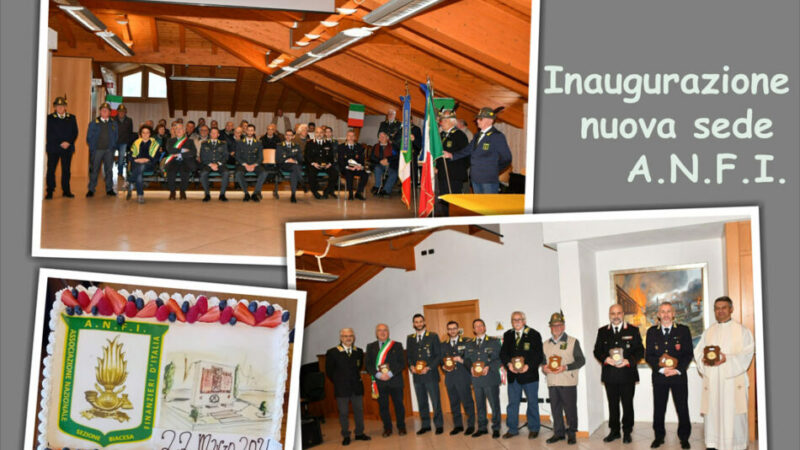 Borgo Lares – Inaugurata la nuova sede dell’ «A.N.F.I. DI BIACESA»