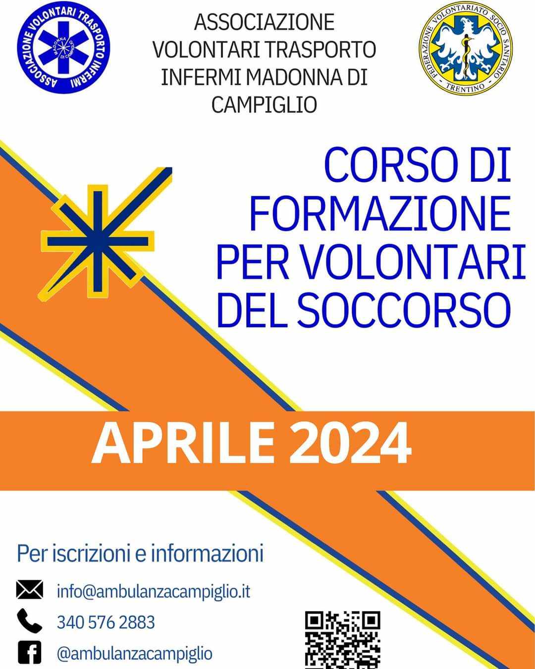 Madonna di Campiglio – Corso di formazione per volontari del soccorso