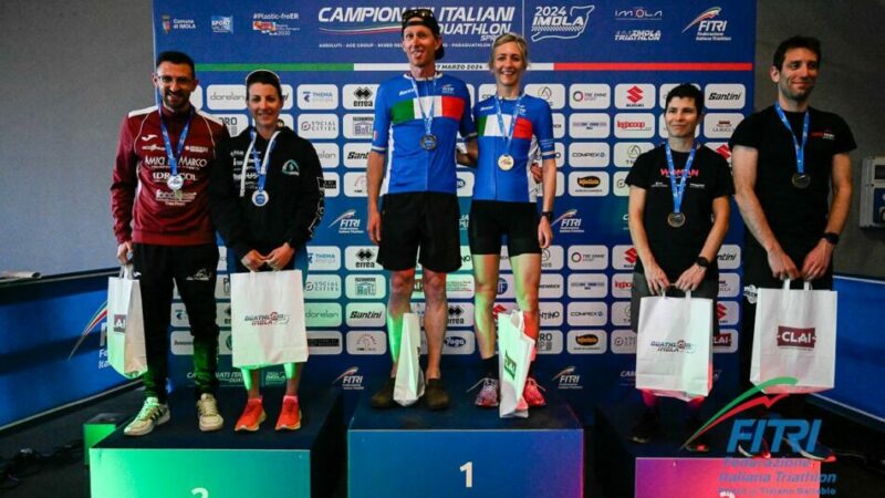 Grande impresa di Alex Rodigari di Pinzolo ai Campionati Italiani Duathlon di Imola