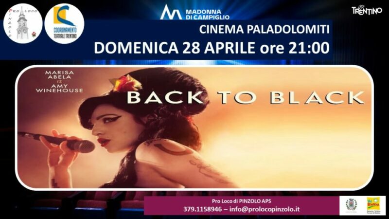 Cinema a Pinzolo: “Back to Black” Domenica 28 aprile ore 21.00