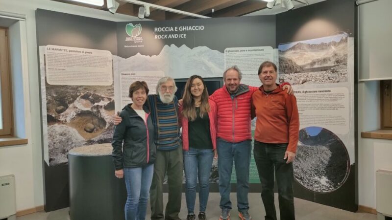 La Targa d’argento Pasang Lhamu Sherpa Akita in visita a Pinzolo e al Geopark di Carisolo