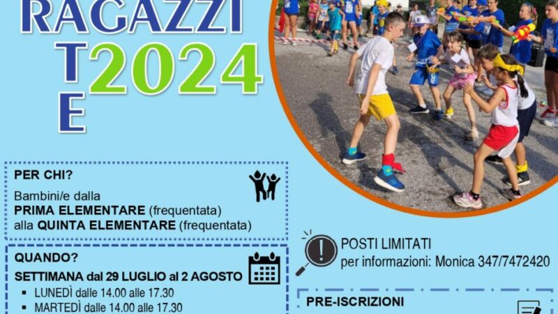 Estate Ragazzi 2024