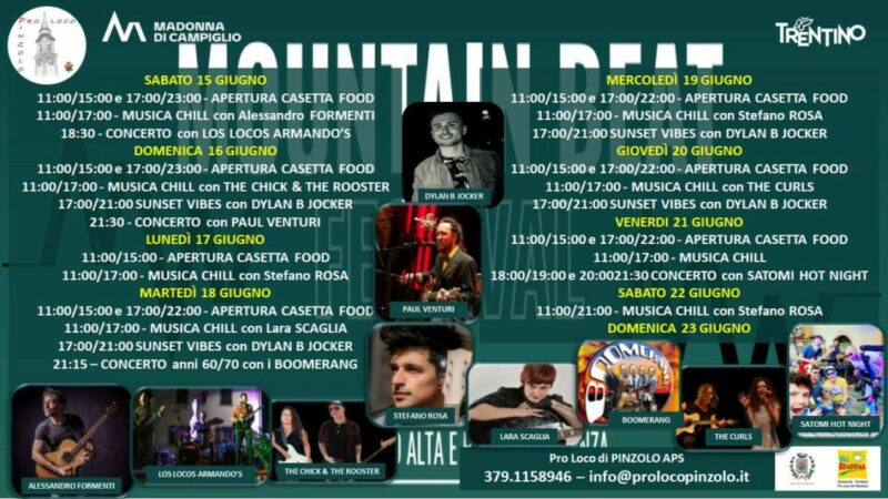 Pinzolo – Mountain Beat Festival