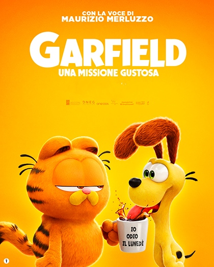 Settimana del cinema: “Garfield una missione gustosa” Mercoledì 12 giugno ore 17.30 Film a 3,50 euro