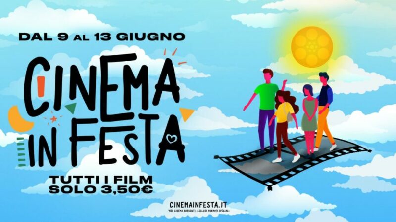 Cinema in festa: tutti i film a 3,50 euro dal 9 al 13 giugno a Pinzolo