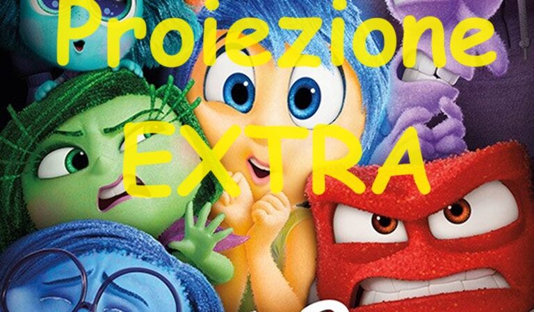 “Inside Out 2” PROIEZIONE EXTRA: Martedì 9 luglio ore 17.30 al Paladolomiti