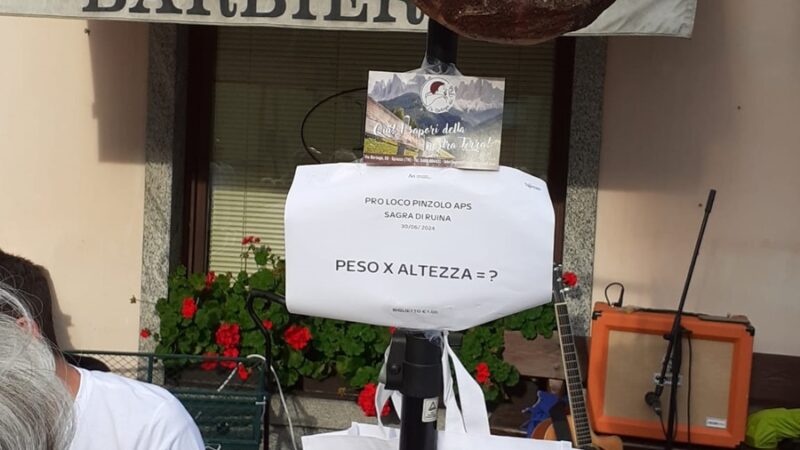 Appello della Pro Loco di Pinzolo: il Sig. Colombini, vincitore dello Speck della Sagra di Ruina, venga a ritirarlo in sede