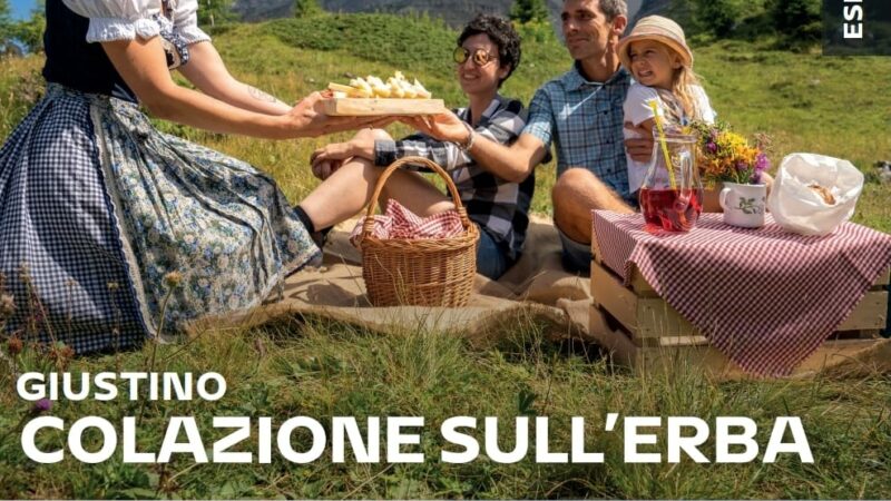 Giustino Località Amola Mercoledì 31 luglio “Colazione sull’erba”