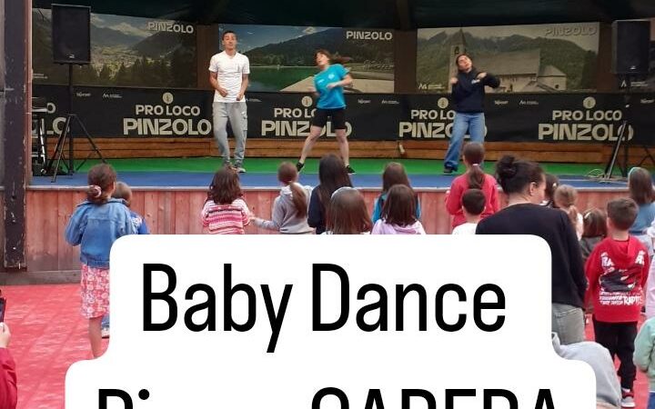 “Baby Dance” in piazza Carera alle ore 20.45