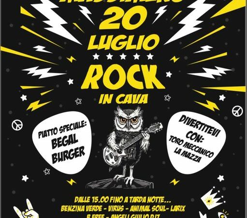 Massimeno 20 luglio “Rock in cava”
