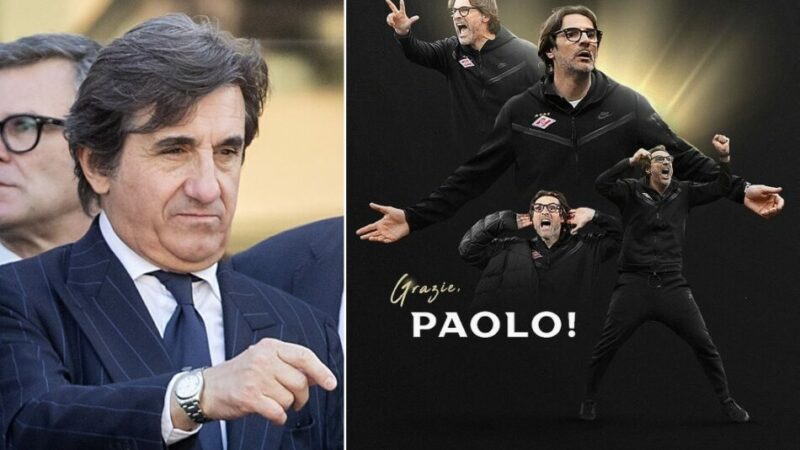 Pinzolo: il presidente Urbano Cairo alla conferenza stampa al Paladolomiti